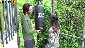 Neighbor Was Practicing Boxing And Knocked Me Out Consoling Me By Sucking My Dick And Riding It Pov