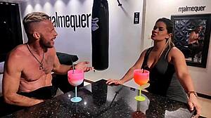 my hot stepmother asked me to fuck her pussy to save her relationship and made me cum inside