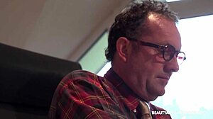 can this horny young girl crave a blowjob from her old grandfather