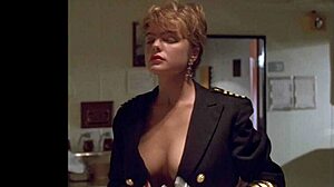 Erika Eleniak Performs Vintage Striptease