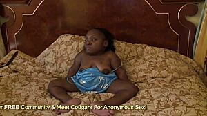 Does this black midget suck off a white boner like a pro in hardcore action?