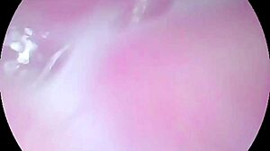 camera plunges deep into wet pussy capturing intense orgasm