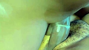 Horny stepbrother pushes his black cock deep inside stepsister to fill her womb