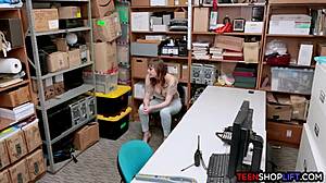 chunky teen thief caught in deep trouble