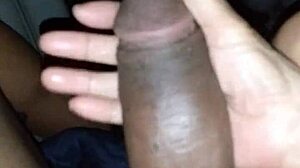 Thrilling oiled Asian handjob with BBC