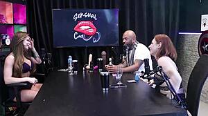 Does tati weg have naughty chat on sensualcast part 2 with anal talk?