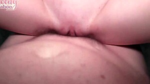 Flirty brunette kitty lynn fucks her mature neighbor seth brogan in quickie creampie