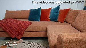 Step Mom Caught Sucking Junior's Hard Cock In Shower - Madi Blaze