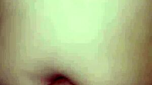 Pecking Her Belly Button While She Rides Me