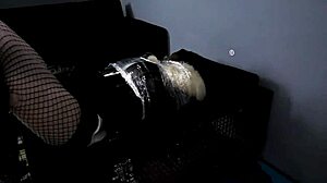 self-bondage leather nylon