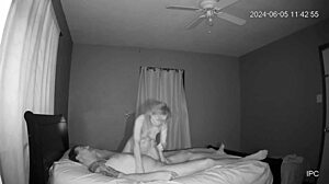 Kim long enjoys hubby's big cock in private