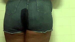 Teen Pees Then Farts Loudly In Bathroom