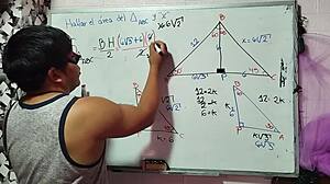 Math Triangle Sex In Bedroom!