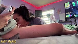 Tiny Latina Girlfriend Assfucked Roughly by Boyfriend
