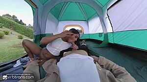 Vrb Trans Teen Shemale Bareback Fucks On Camping Trip Hd Porn