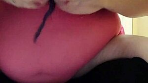 chubby fox solo bad dragon playing with cum lube