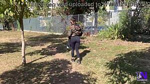 From gym to bedroom, Latina fitness babe teases all day then relaxes