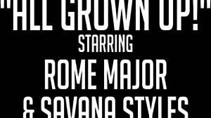 i admire savana styles' big booty with rome major