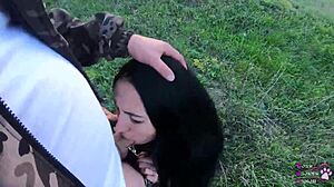 Pawg Goth Slut Outdoors Fuck