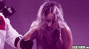 latina babe tries weird experiment with experienced woman