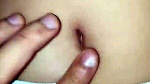 Pecking Her Belly Button While She Rides Me