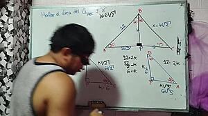 Math Triangle Sex In Bedroom!