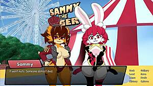 Comical games lead to hardcore group sex