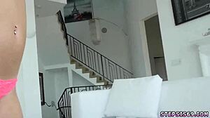 Family guy characters fight for affection in the backyard