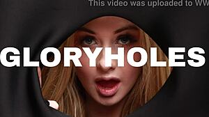 Eighteen year old british redhead amateur sucks and swallows cum in homemade scene with old man