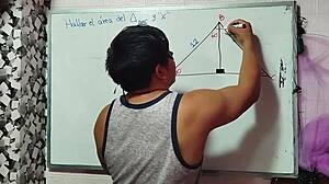 Math Triangle Sex In Bedroom!