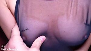 Hard deep fucking: step daddy's cock in tight pussy