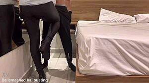 ballbusting with boots
