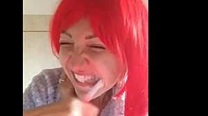 Brushing Teeth Is Important And Chantal Loves To Fill Her Mouth With Toothpaste