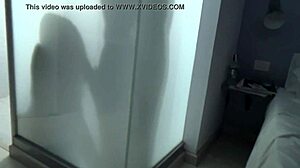 what happens in the shower with blonde teen?