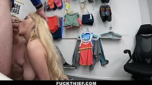 Blonde stepsisters caught stealing by lp guard - fuckthief