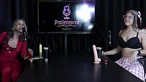 Sofie Lollipop Transsexual Strips Showing Breasts Pussy in Game