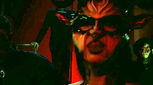 Rough Public Threesome Sex Outdoors