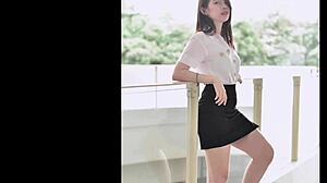 I watch these horny thai students in a jerk off challange