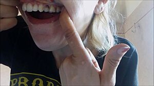 Brushing Teeth Is Important And Chantal Loves To Fill Her Mouth With Toothpaste