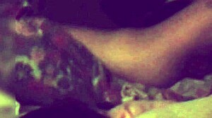 young wife in yukata gets surprised at night with intense encounter