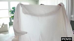 Kimmy Kimm Oils Up And Massages A Big Cock