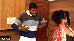 beautiful cheating wife gets hardcore anal doggystyle from big cock in desi sex