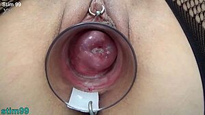 japanese milf cervix fucking with german real penis dildo and asian chopsticks