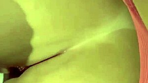 A chubby brunette with big ass rides huge cock bareback