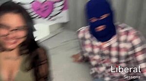 Casting mother-in-law fucks stepson while husband leaves