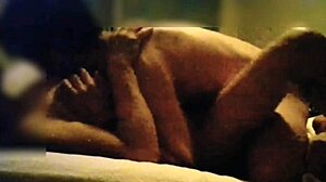 Wife in sexy red lingerie seduces for secret sex. Second round cowgirl squeezes sperm, close-up handjob included.