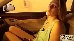 Innocent teen Jenna Marie gets fucked outdoors