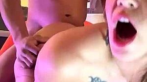 comeu meu cuzinho com forca - bruna ferraz gets rough anal banging