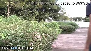 Horny Japanese Gal Yuuka Kaede Blowjobs Outdoor Pummeled