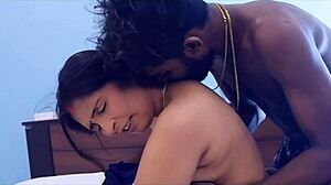 Indian Bhabhi Fucked Hard By Dewar With Sloppy Blowjob And Pussy Fucking Cum Inside
